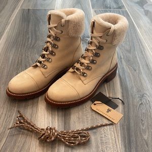 Frye Samantha Hiker boots NEW in box
